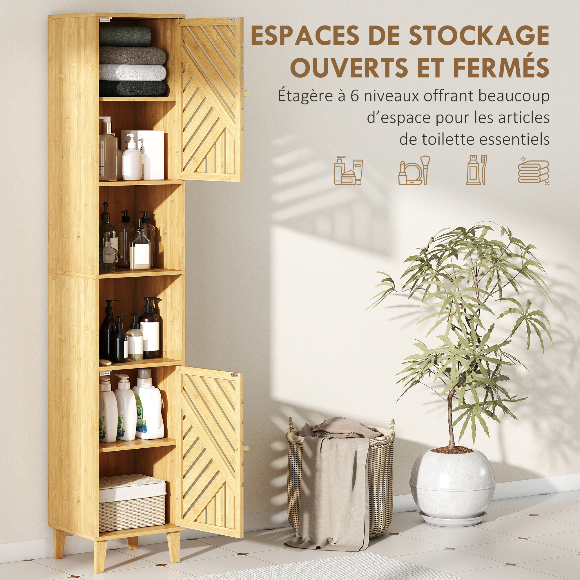 Format haut et compact pour petit espace