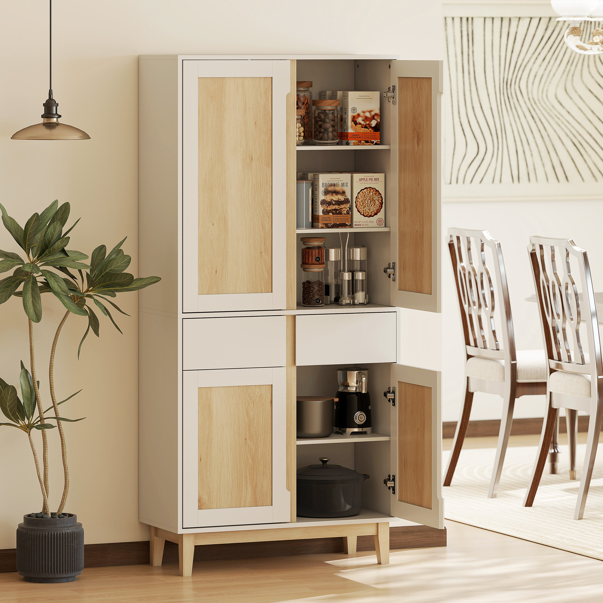 Buffet cuisine rangement