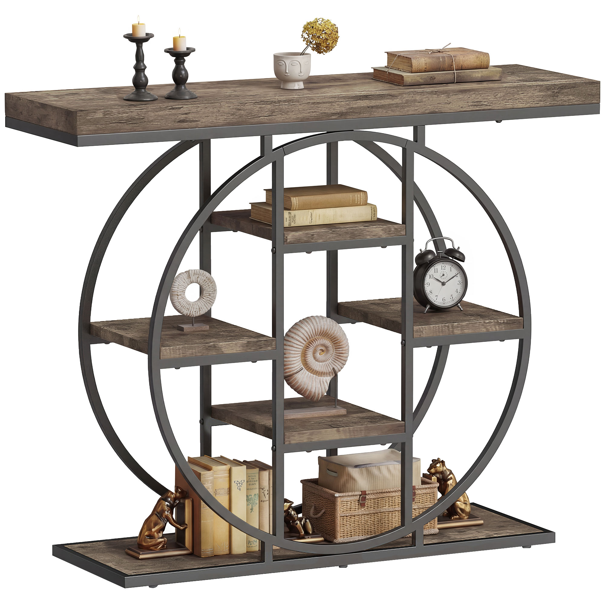 Table console industrielle