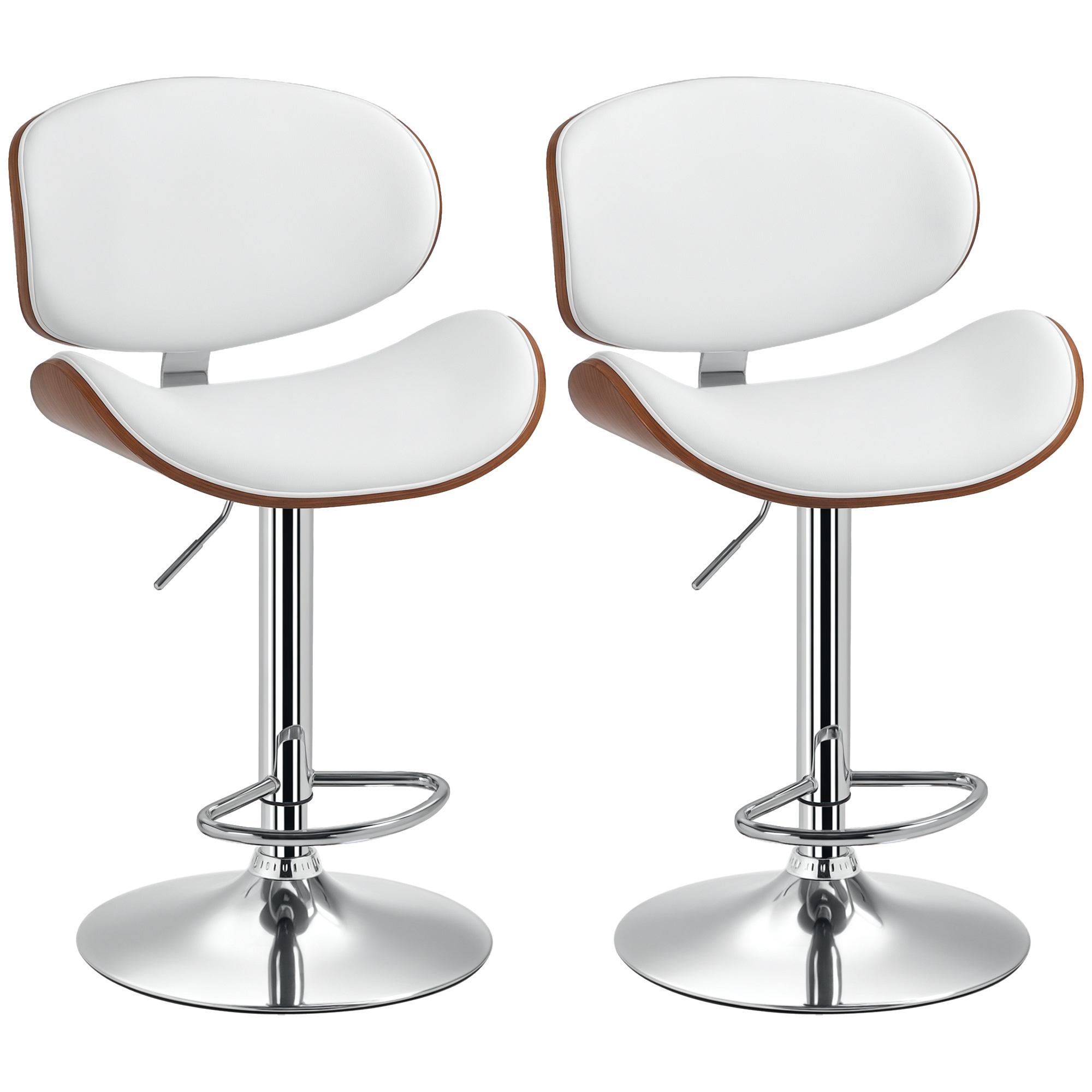 Lot de 2 chaises de bar tabouret hauteur
