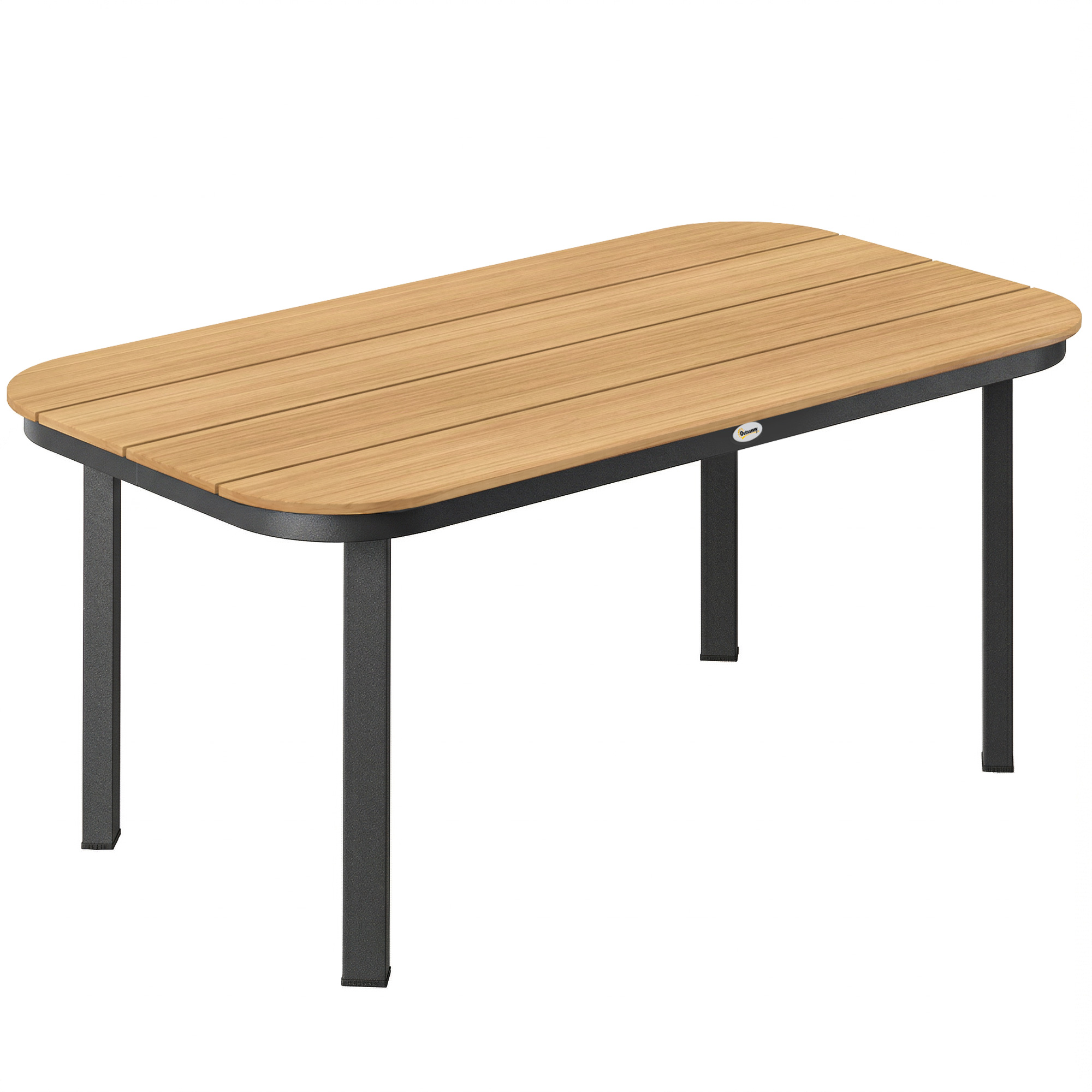 Table de jardin rectangulaire WPC - Vue 7