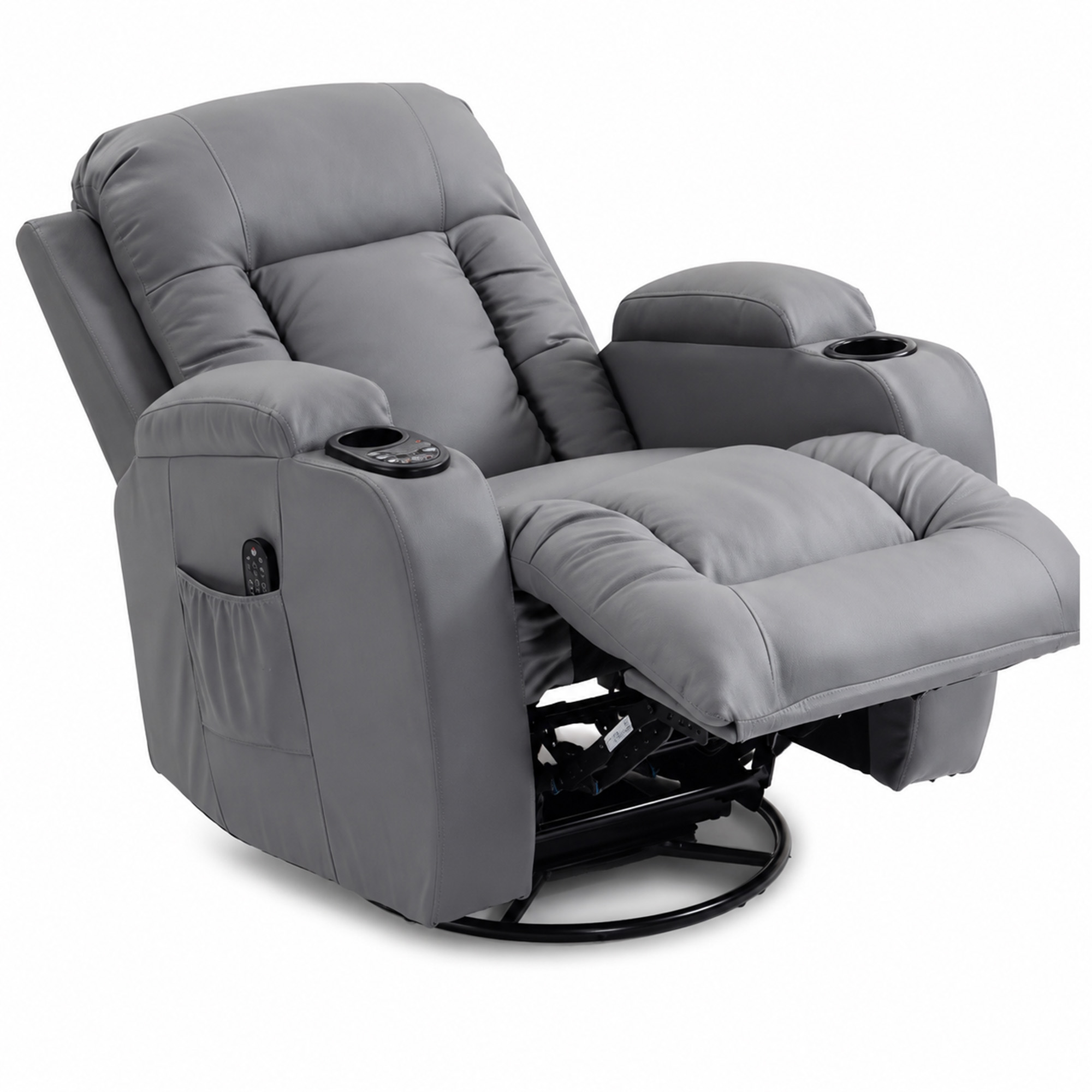 Fauteuil poches latérales