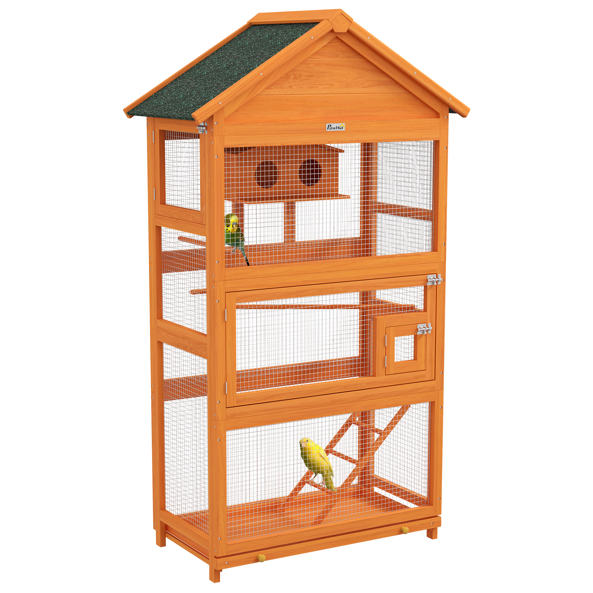 Cage à oiseaux en bois cage perroquet ai