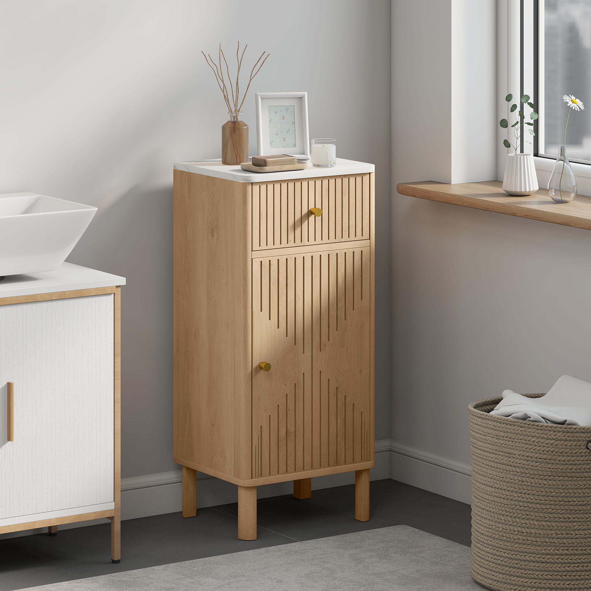 Meuble rangement salle de bain