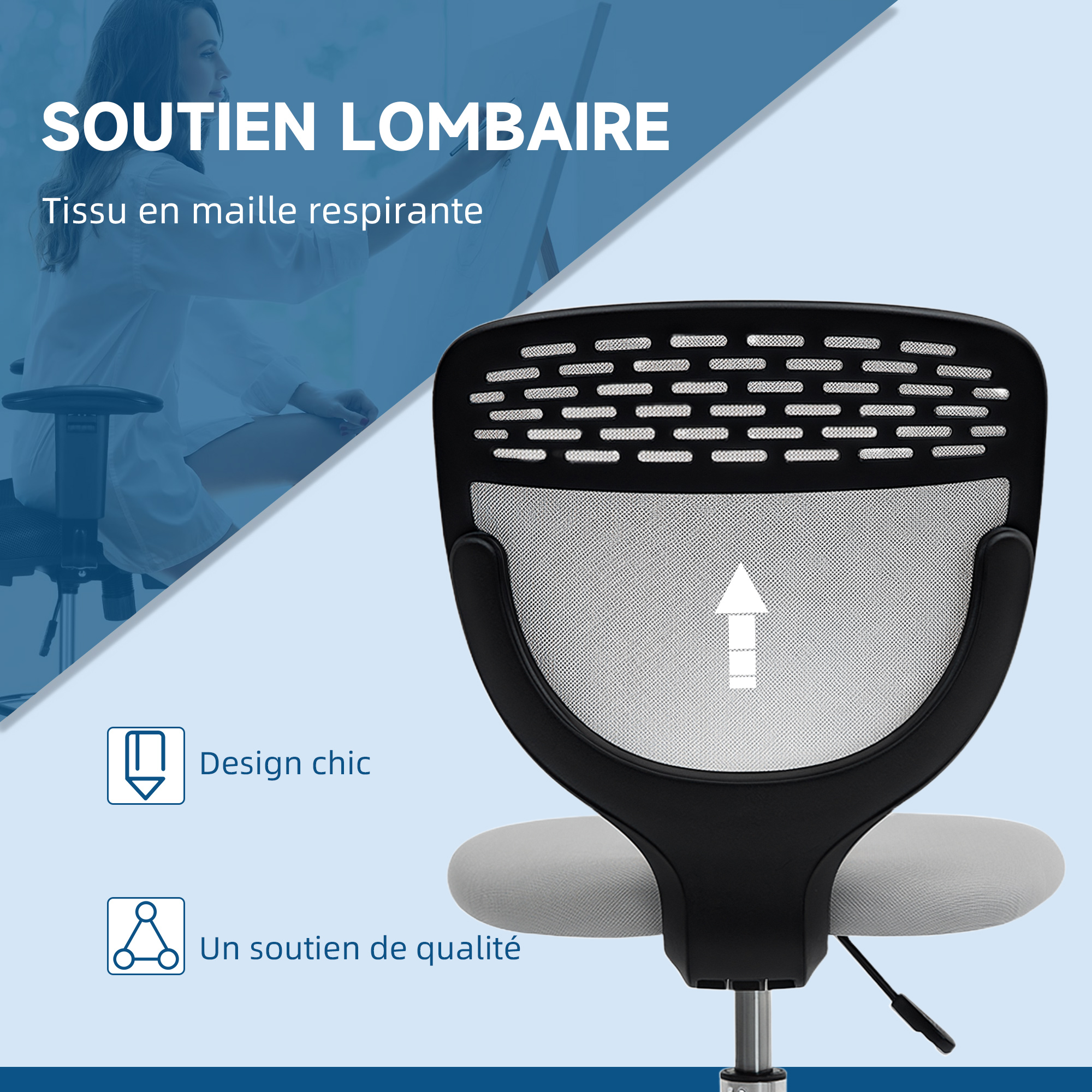 Une assise rembourrée pour un usage prolongé