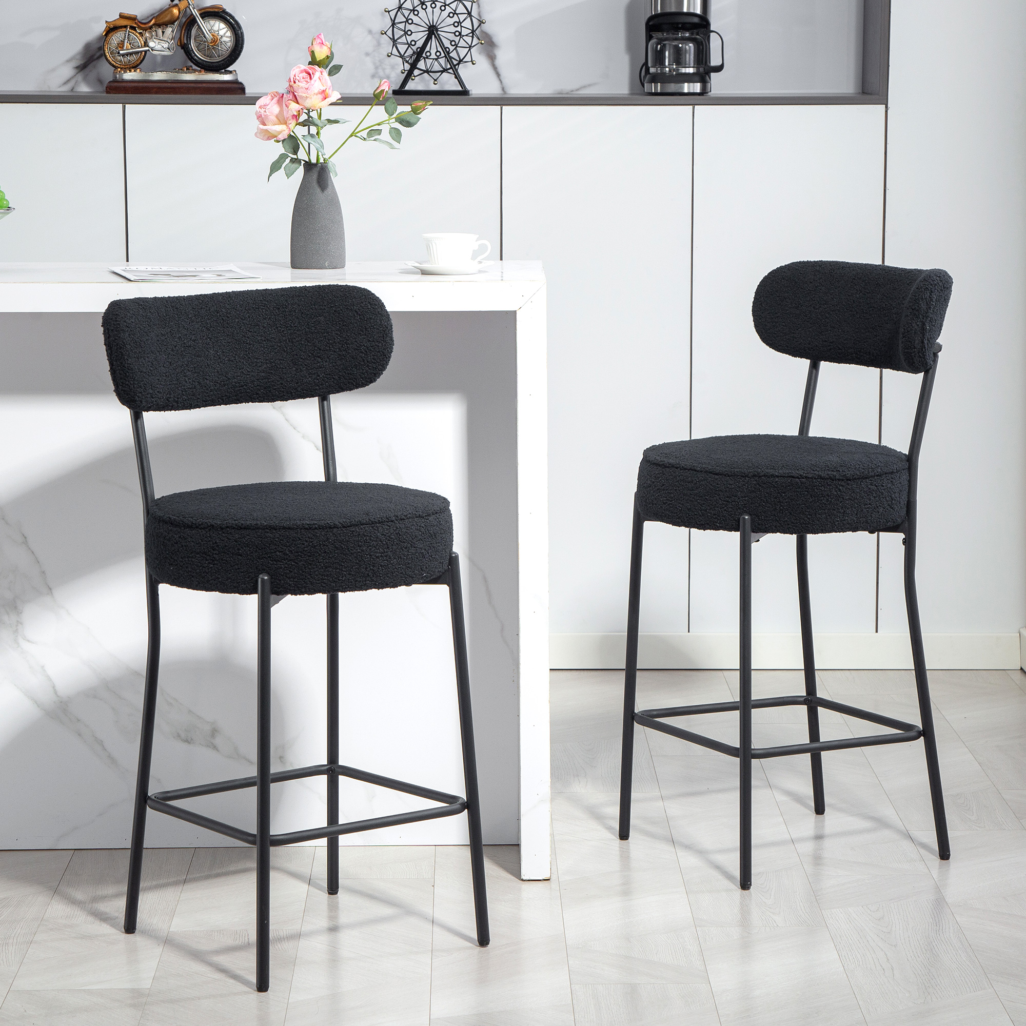 Assise ronde 46 cm et repose-pieds