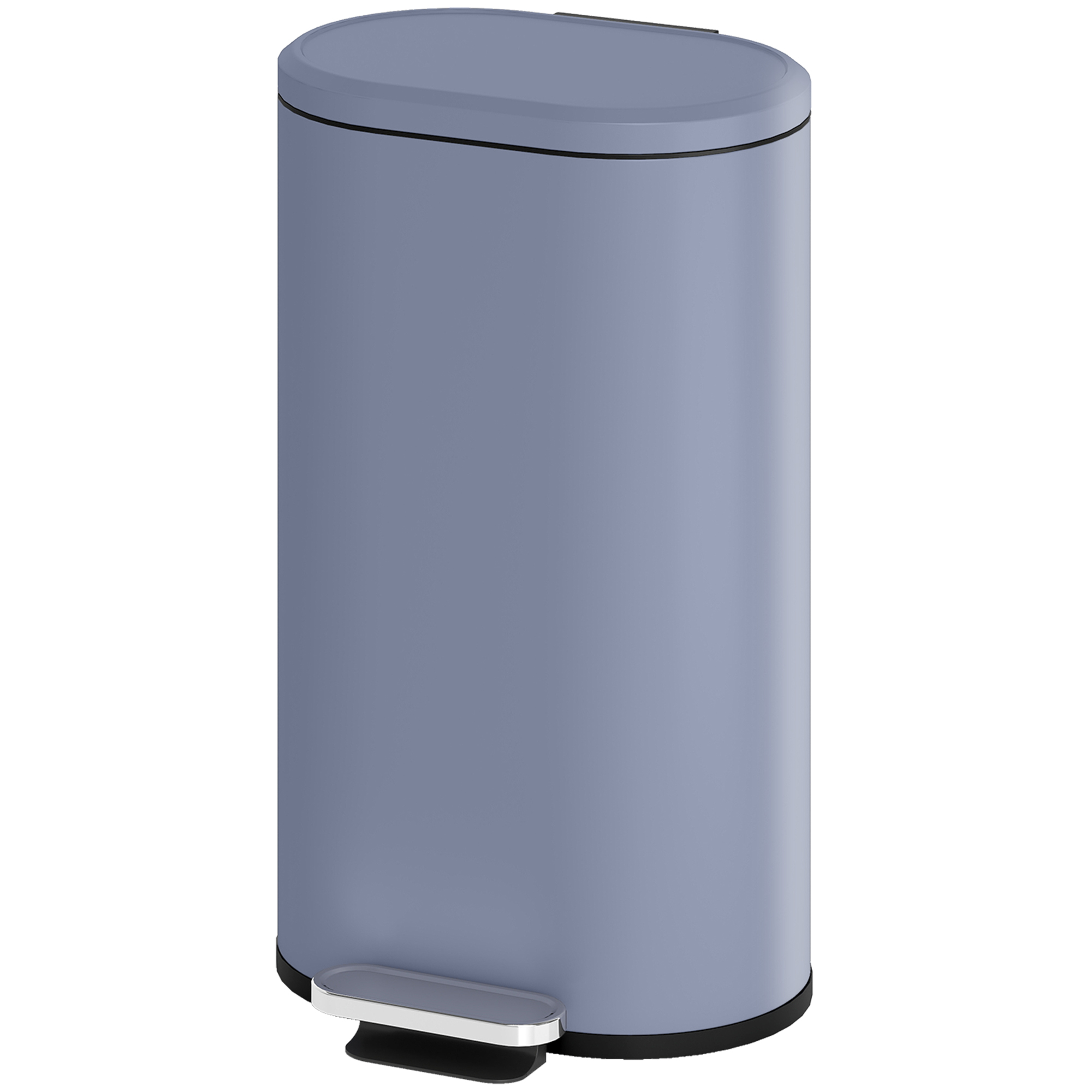 Cubo basura 30L gris pedal Irovami