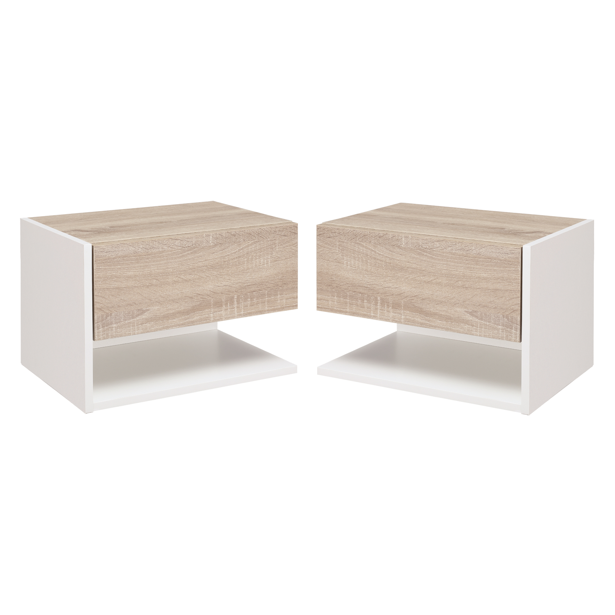 Tables de chevet suspendues Lot de 2 - T