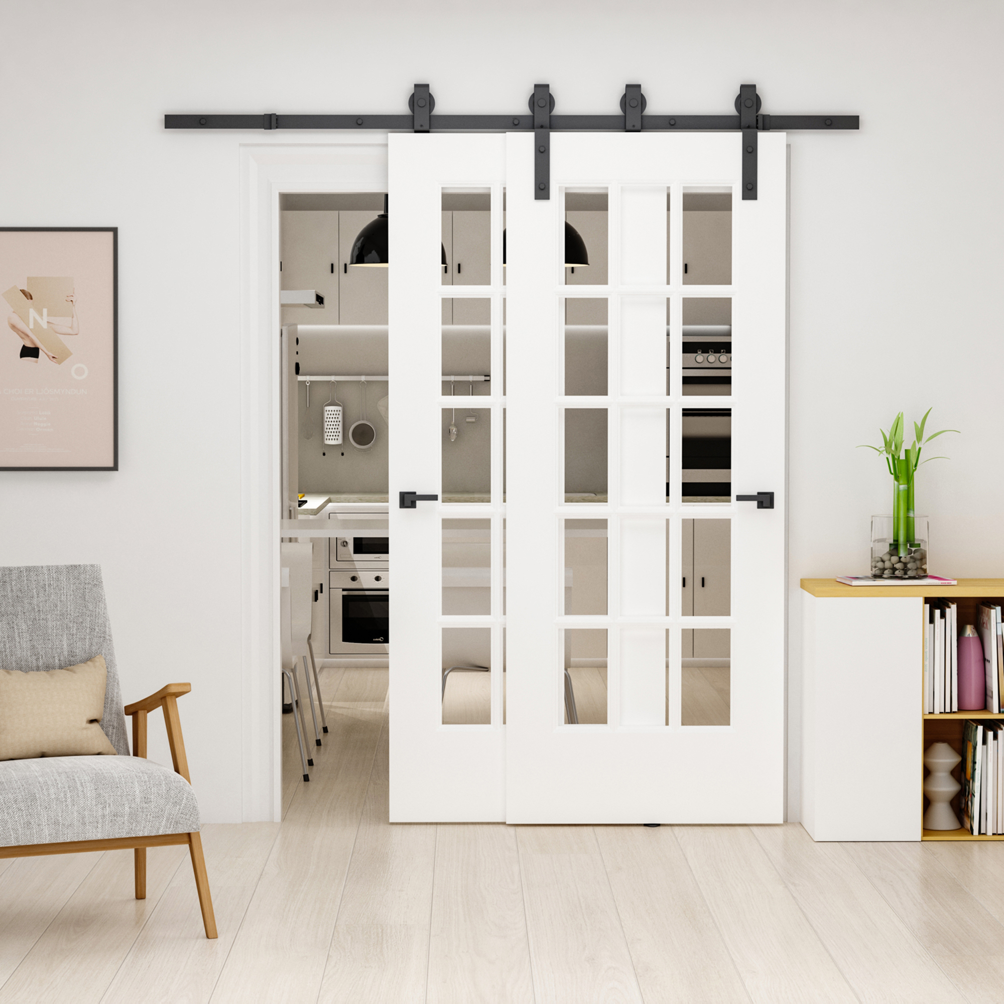 Installation intérieur style industriel