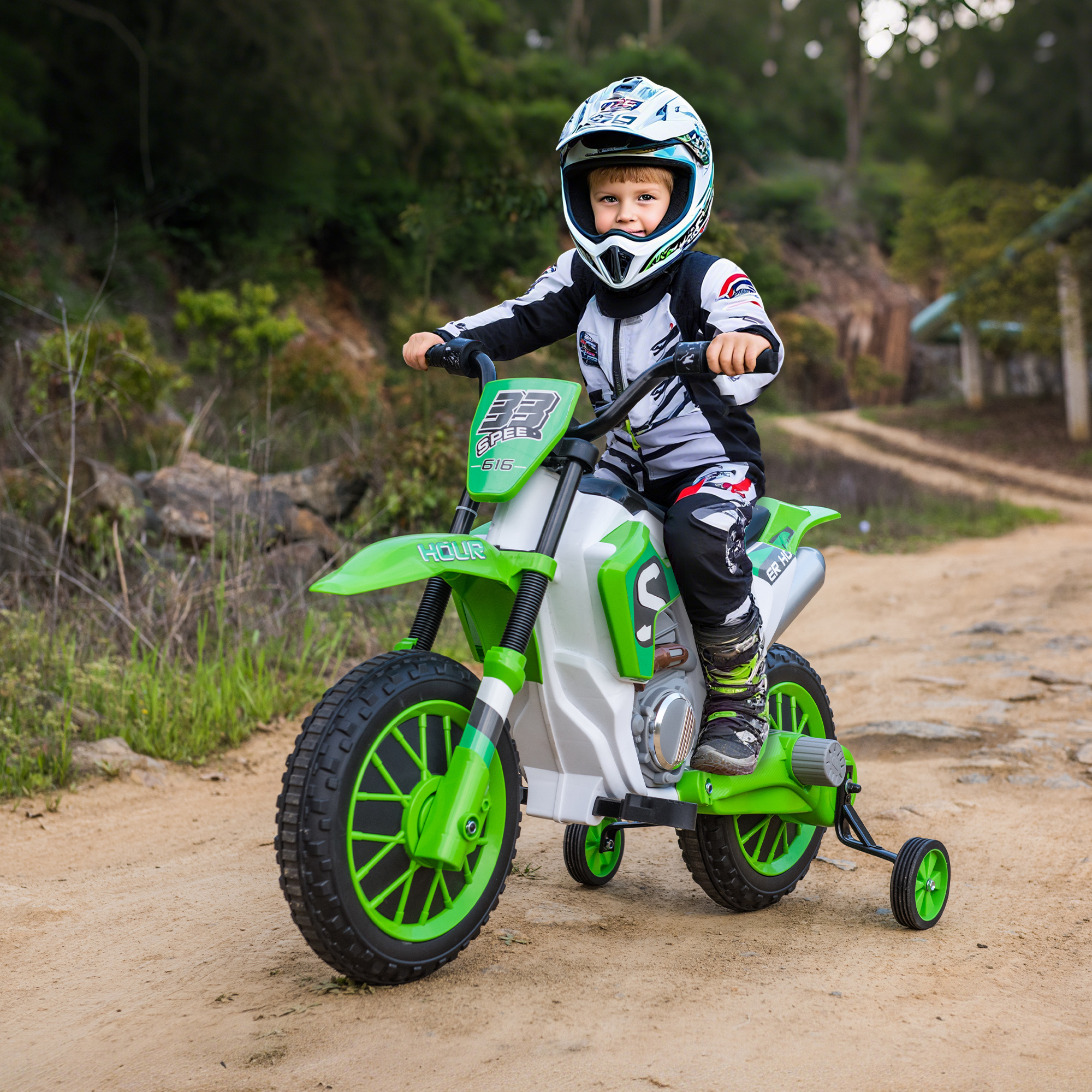 ruote ausiliarie moto cross