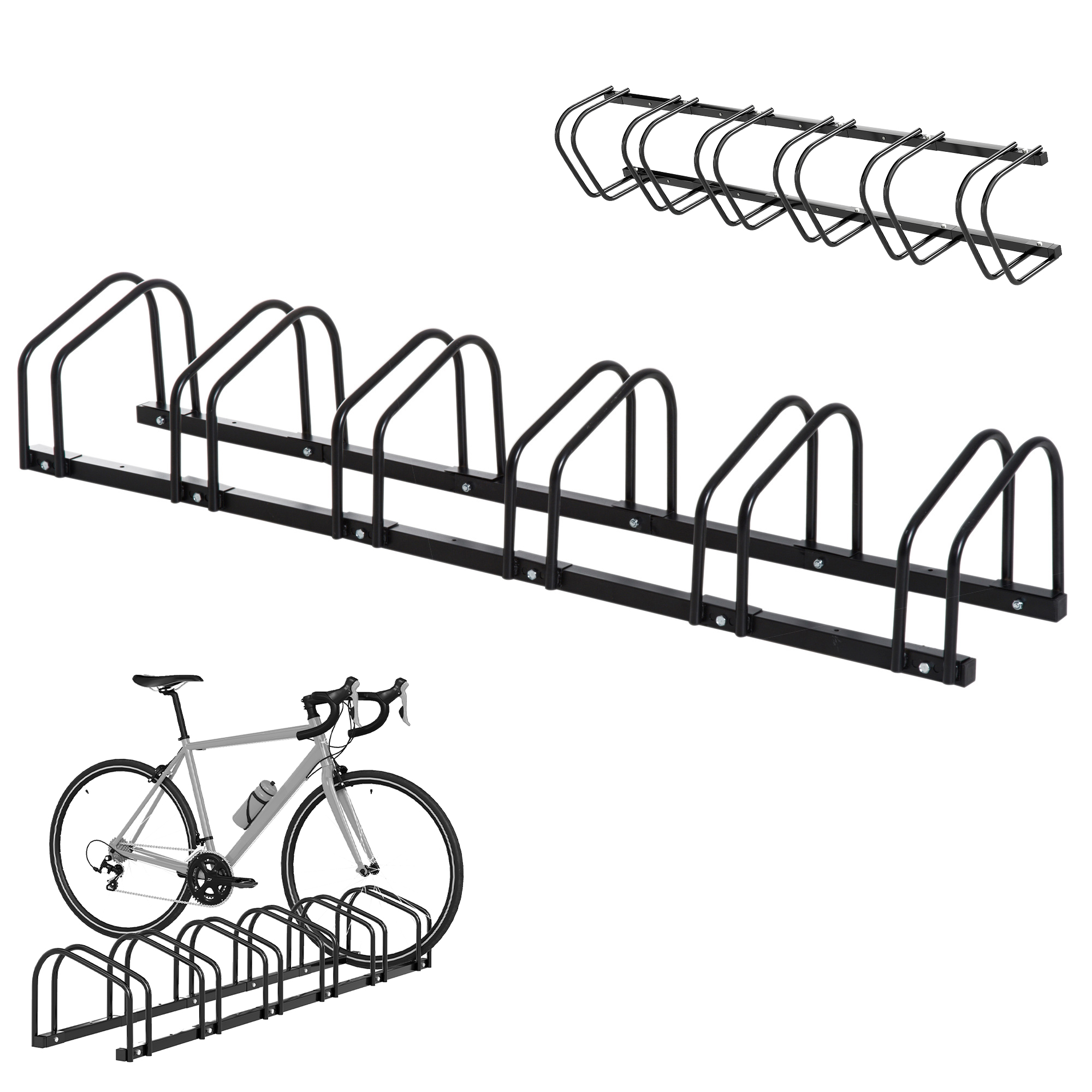 Râtelier 6 vélos range-vélos support de 