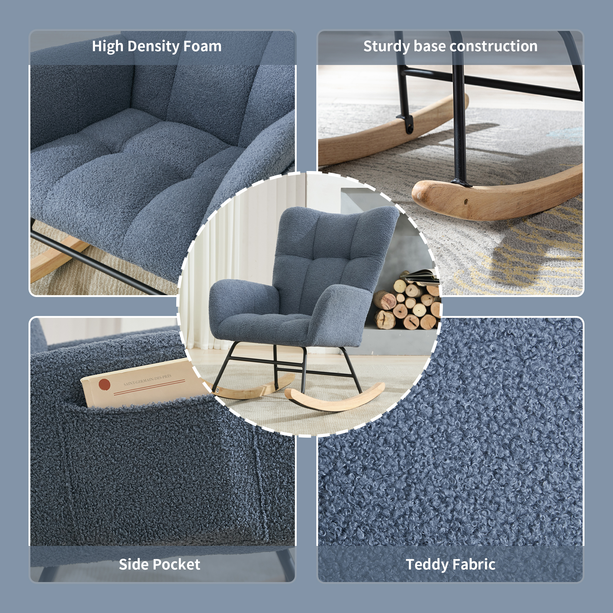 Fauteuil bascule design
