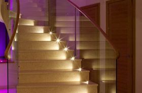 kit balises led rgb escalier