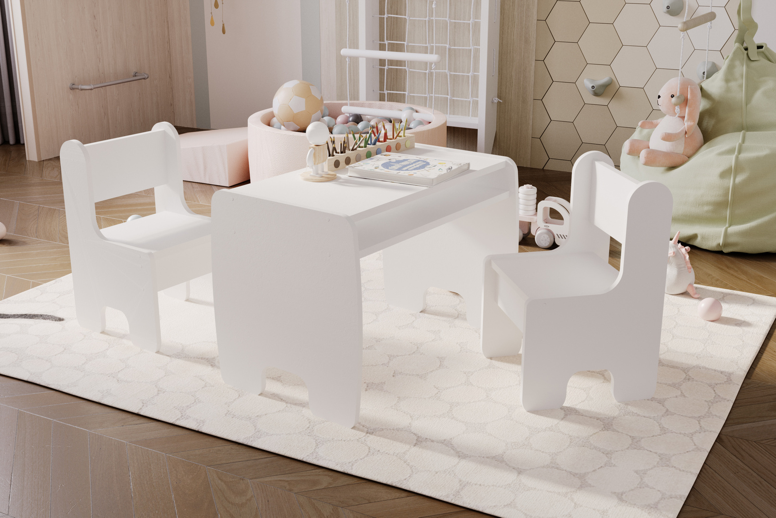 Ensemble table et chaises enfant