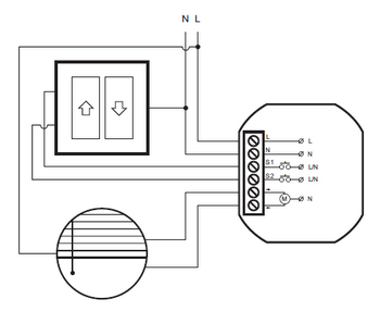 Module contrôleur de volets - PROXI_SMART_SHADE