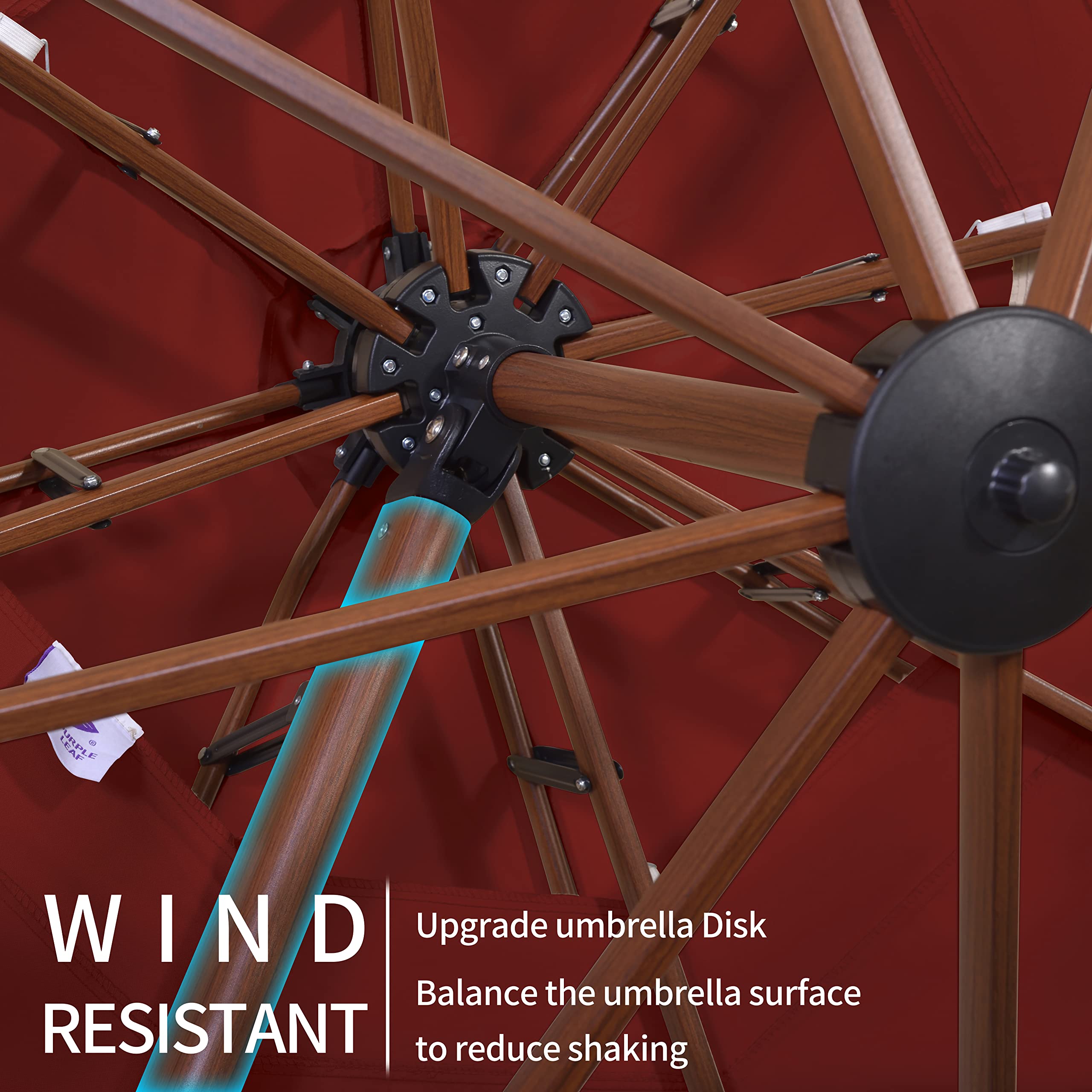 PURPLE LEAF Garden Cantilever Parasol, Large Rectangular Overhanging Patio Umbrella With Crank Handle For Balcony -Outdoor Furniture Store AAHKMJXYDAFdJAOAIMEbOAch25Oe7T 3Pt0Wo 99X94RuNcyjRjO1p1c6qiQ5e1aqOG fUJUmFVZklLdiXK0