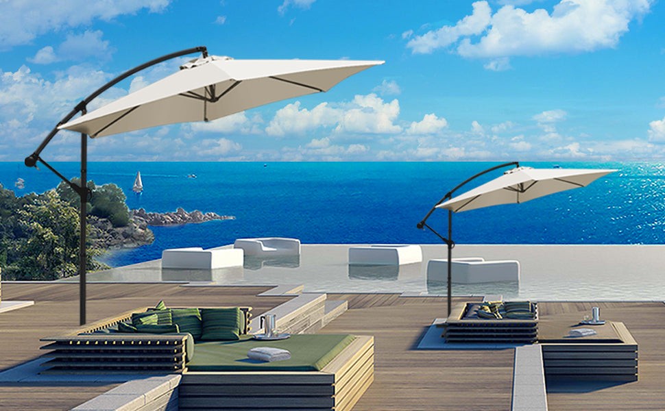 VOUNOT 3m Cantilever Garden Parasol, Banana Patio Umbrella With Crank Handle And Tilt, Beige -Outdoor Furniture Store AAHKMJXYDAFdJAOAIMEbOAch25Oe7T 3Pt0Wo 99X94RuNcyjRjO1p1c6qiQ5e1aqOGAgWI9TqqccY9HV1eBYKq8lXnaNBavaTYd0xouqwKHzaL5Uxzf2 mWE2Mn6HtFRjqphT1TcYfqbpQk2aazwX2W