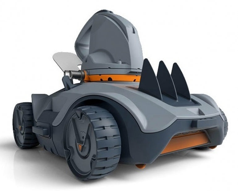 Aspiratore piscina Kokido Vektro Auto NEW grigio, design compatto su ruote, per pulizia idromassaggio e SPA.