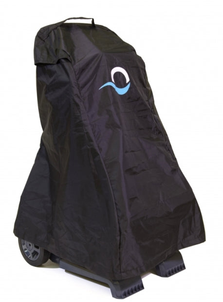Telo protettivo nero per caddy robot piscina Maytronics Dolphin, copre interamente il dispositivo.