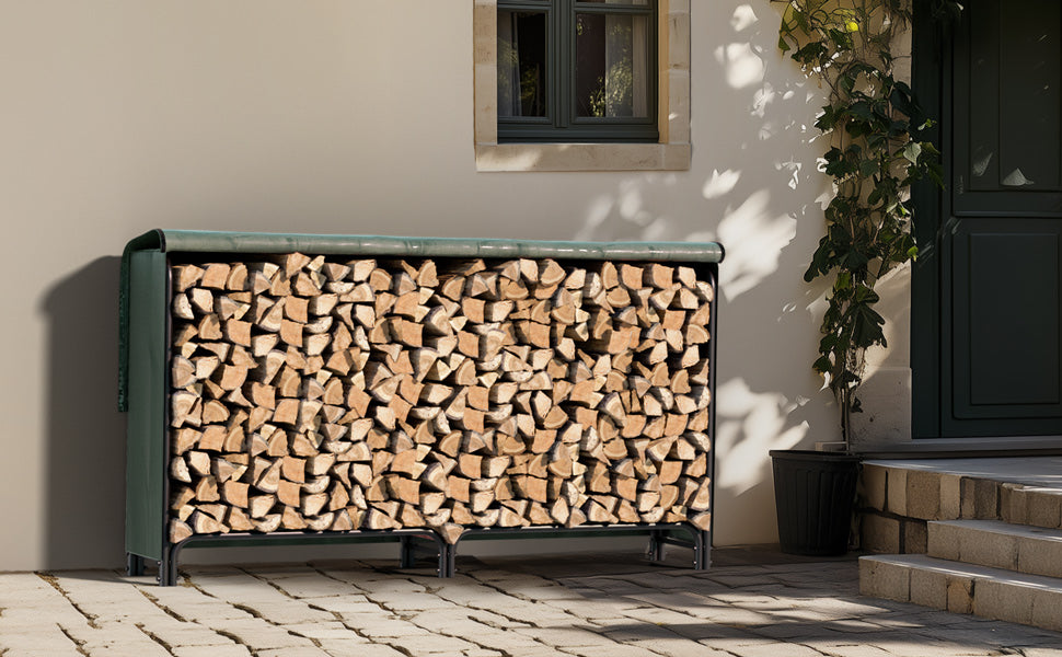 VOUNOT Firewood Log Rack