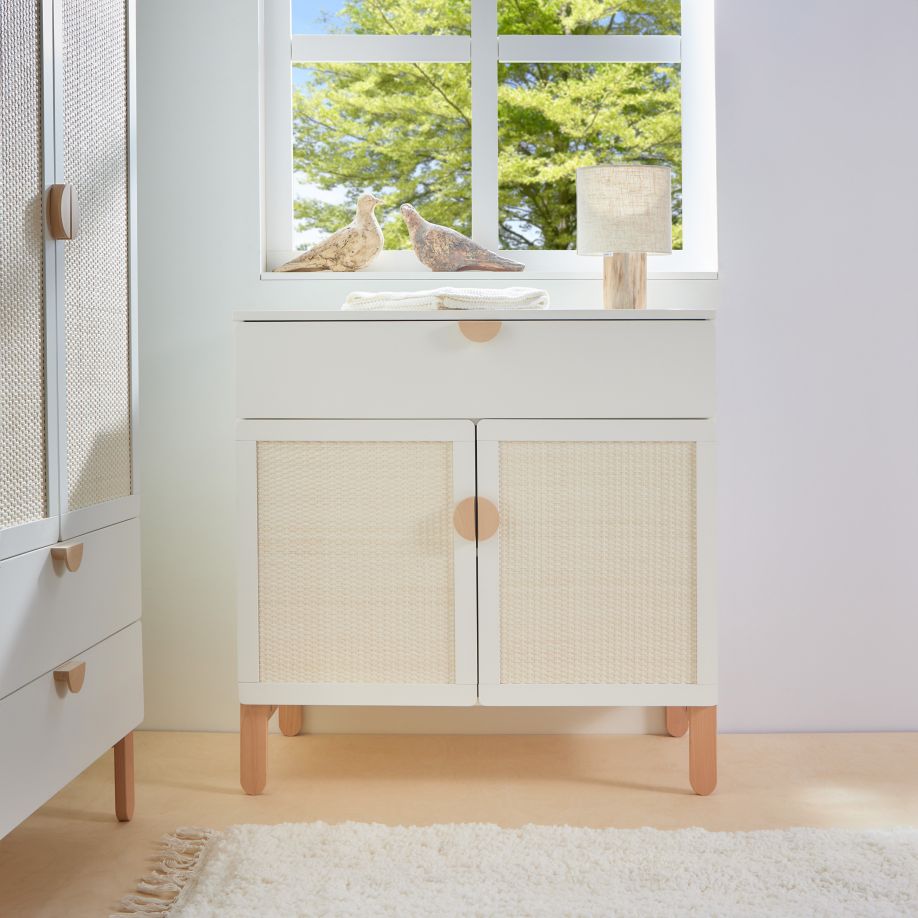 Commode enfant blanc