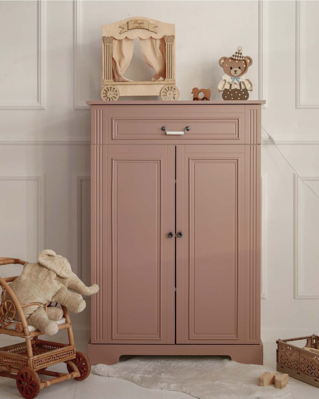 Commode enfant blanc
