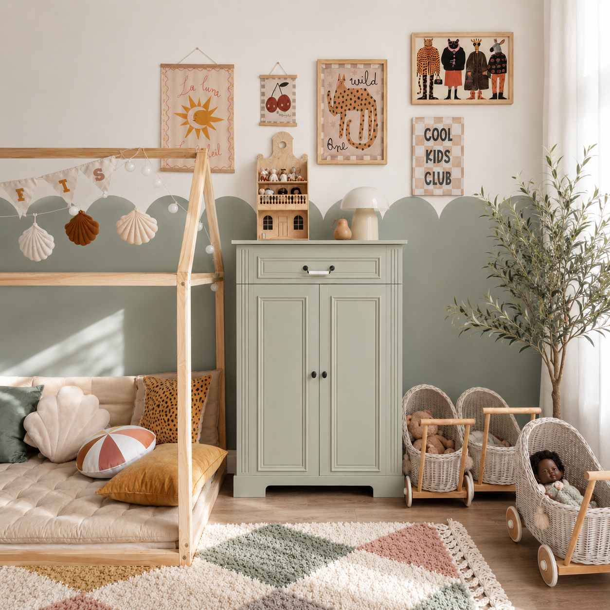 Commode enfant blanc