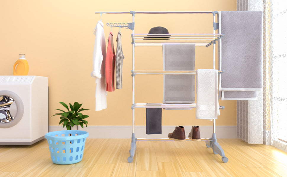 VOUNOT Large 3 Tier Clothes Airer