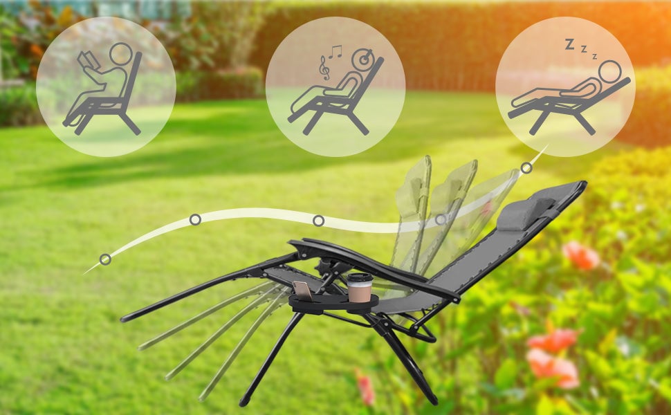 VOUNOT Set Of 2 Zero Gravity Chair And Matching Table, Reclining Sun Loungers With Cup & Phone Holder, Grey -Outdoor Furniture Store AAHKMJXYDAFdJAOAIMEbOAch25Oe7T 3Pt0Wo 99X94RuPhxQnAu4fXOD8YNHjEdpViMNwJ GbHGSyn6R J1u6lNGpdZuBGL07ZsQdW AuAb7IoBPwf9ZAUbyYIAONq9wDw=