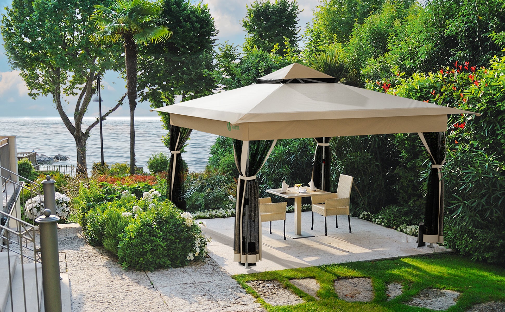 Pavillon Bild 1