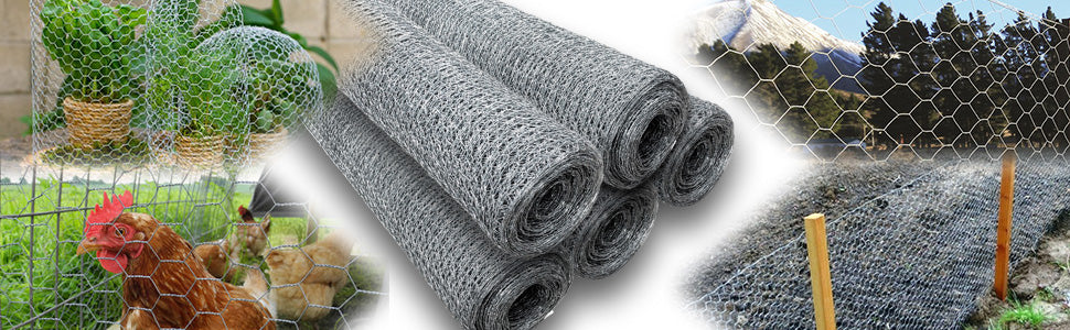 Rete Metallica Plastificata Verde - Maglia Esagonale 13mm, 100cm X 25m - Foto 6