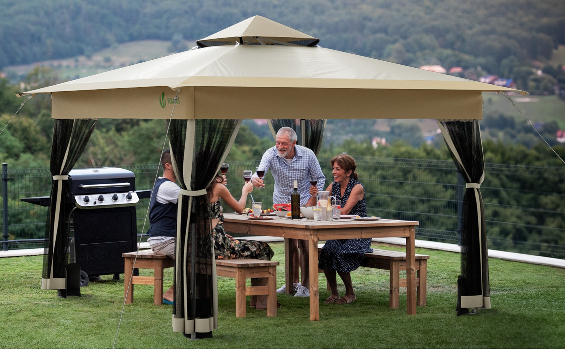 Pavillon Bild 3