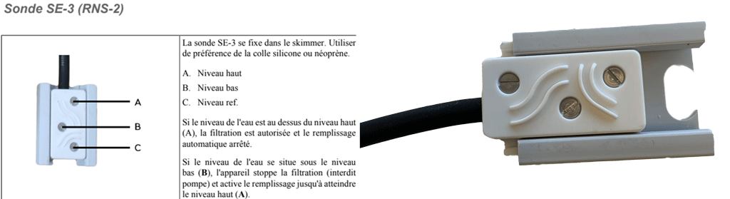 Sonde niveau RNS 2