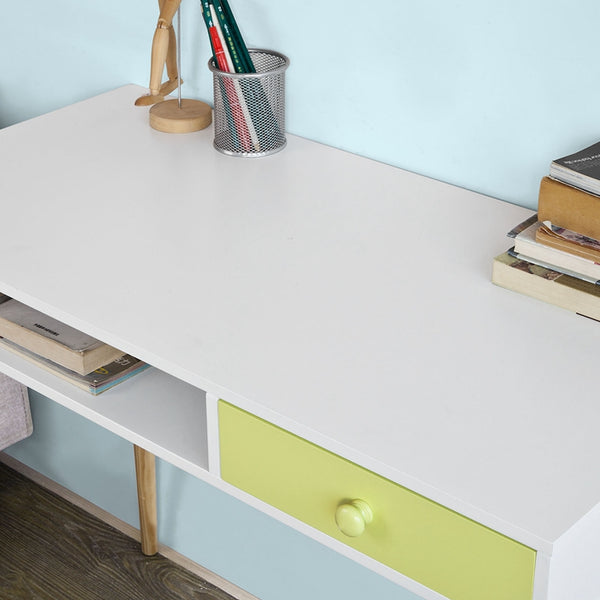 SoBuy scrivania tavolo scrivania bianca bianco FWT24-W