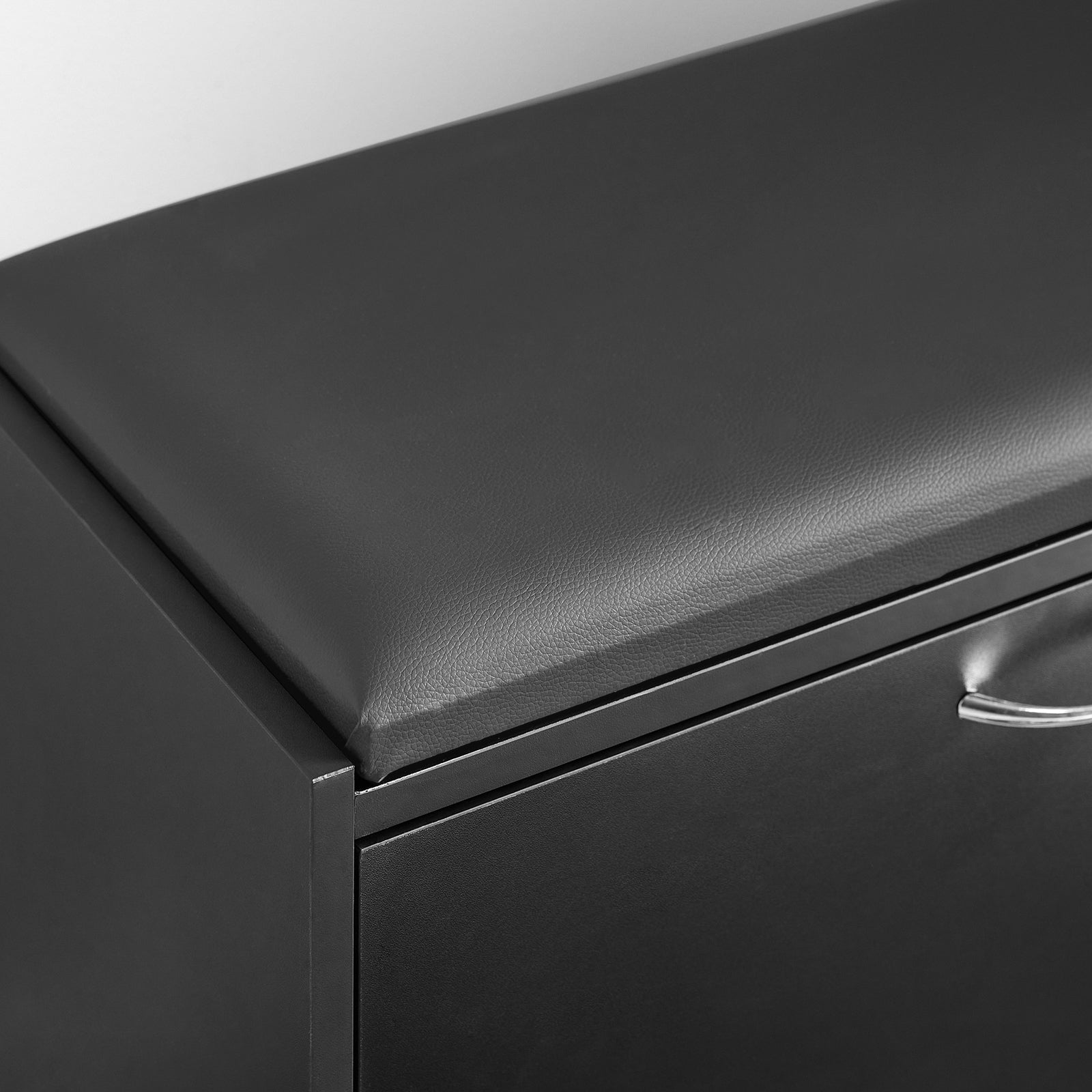 SoBuy Scarpiera Panca Scarpiera Portascarpe Con Seduta Nero FSR16-SCH