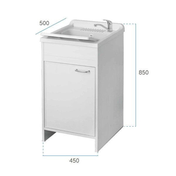 mobile lavatoio pvc
