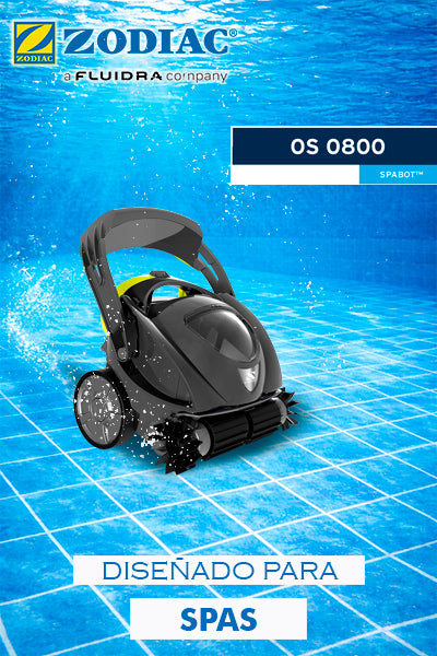 Robot pulitore per piscine spa wireless Zodiac Spabot OS 0800 in uso