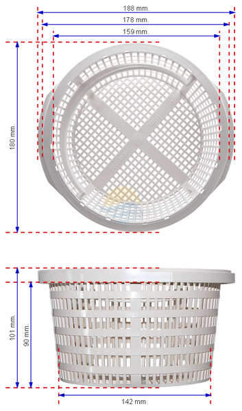 Cesto Skimmer 15L Astralpool 4402010103