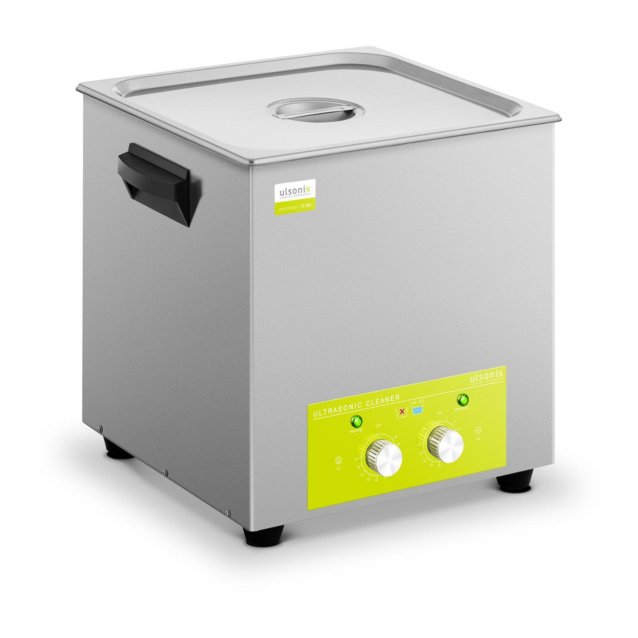 NETTOYEUR/BAC ULTRASON 15 LITRES ANALOGIQUE 360 WATTS AVEC VANNE DE