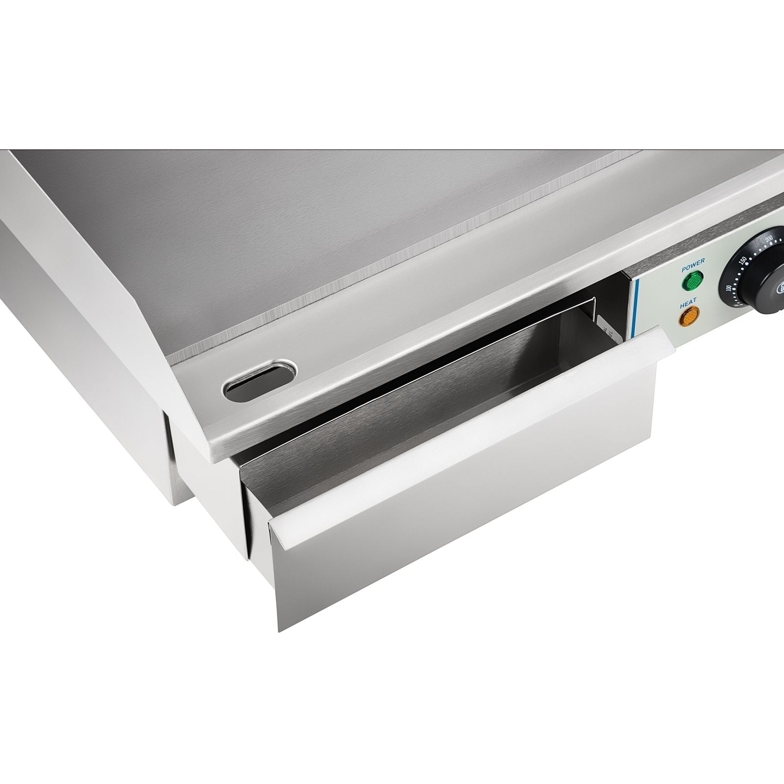 Plancha Electrique Professionnelle Dynasteel - Lisse 55 cm : Plaque en  acier inox, cuisson homogène et rapide - Fourniresto