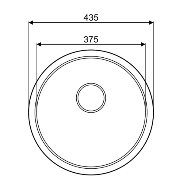 Lavello Tondo In Acciaio Inox Opaco - ∅260mm - Foto 7
