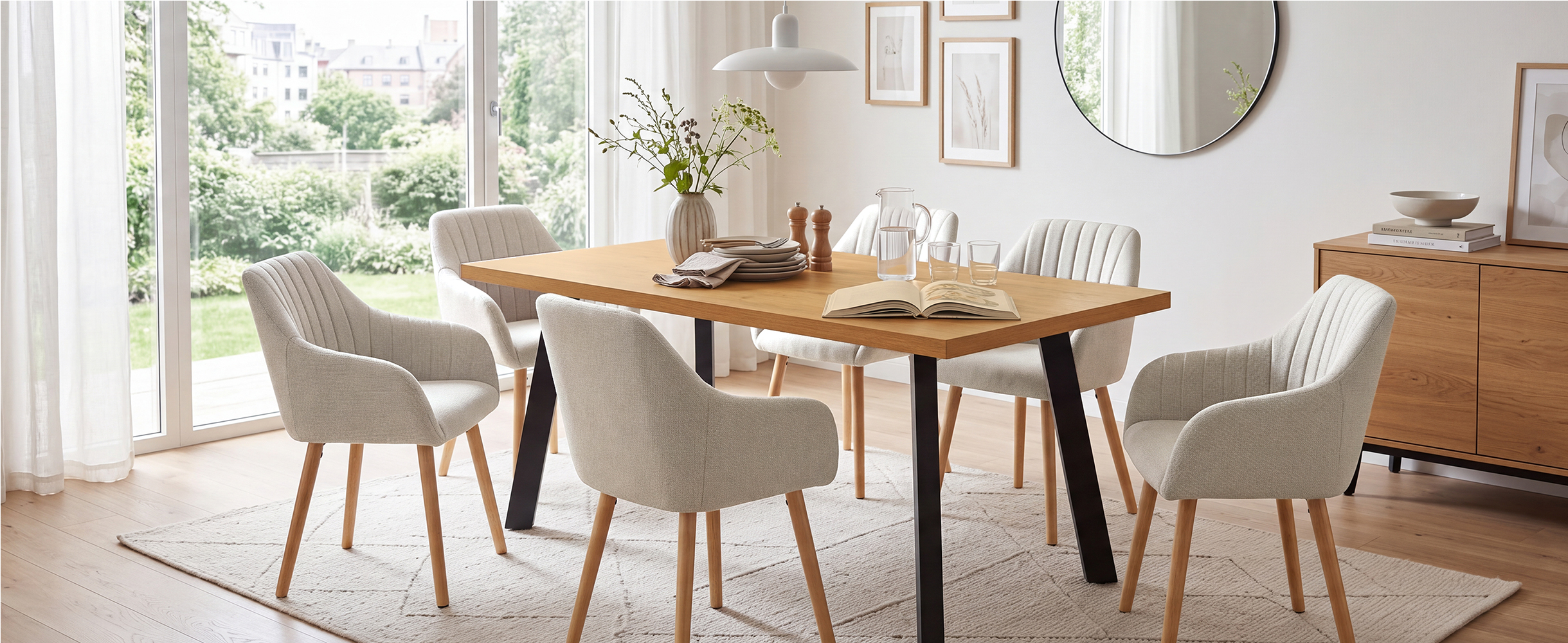 Conjunto de Comedor de 5 Piezas