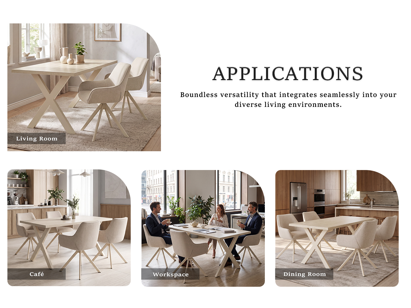 Mesa de comedor - Textura