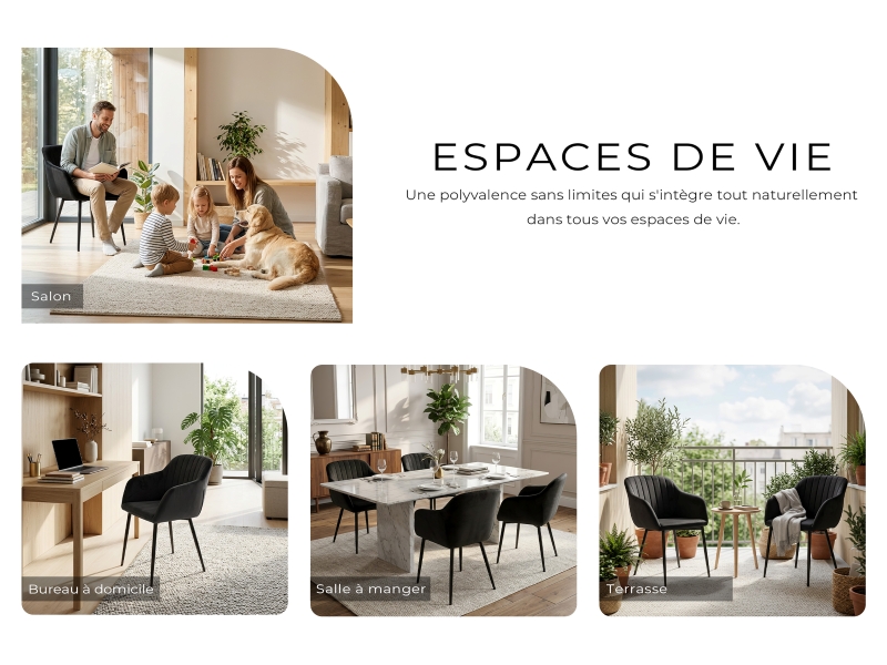 Scénarios d'utilisation polyvalents