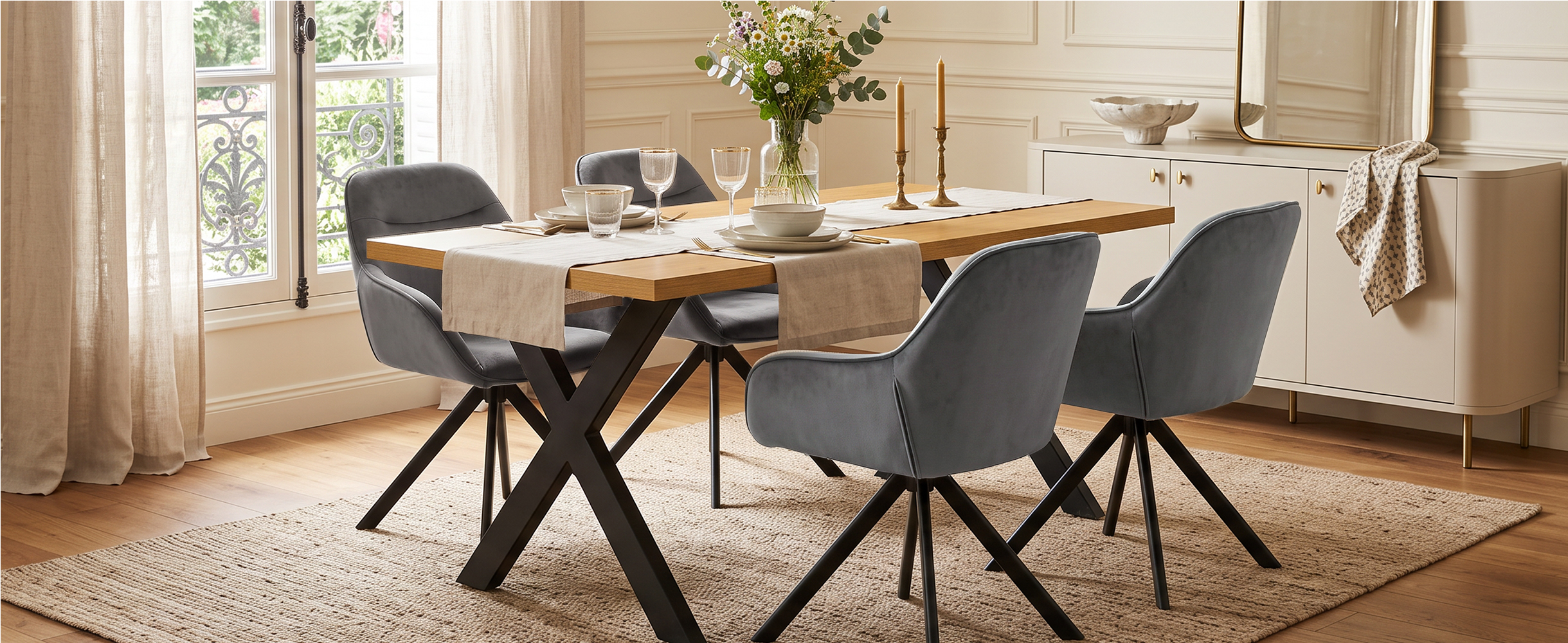 Conjunto de comedor - Vista principal