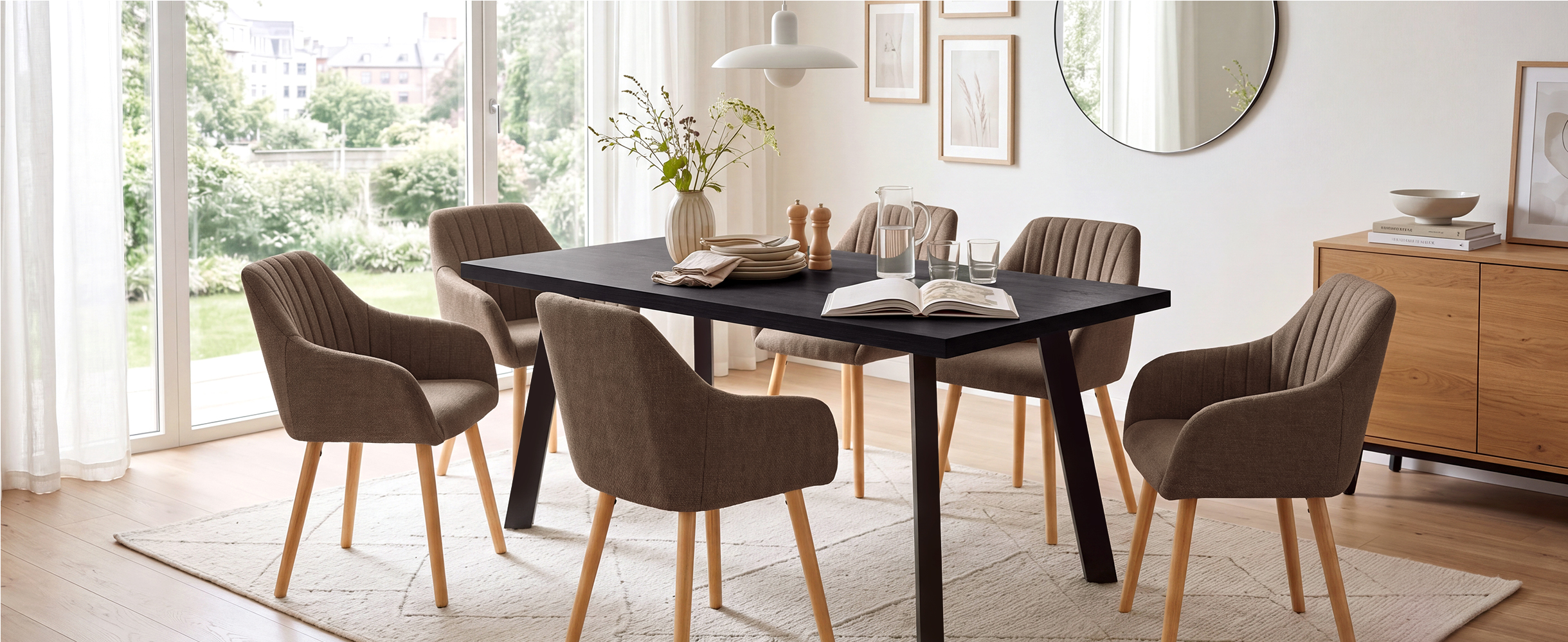 Conjunto de Comedor de 5 Piezas