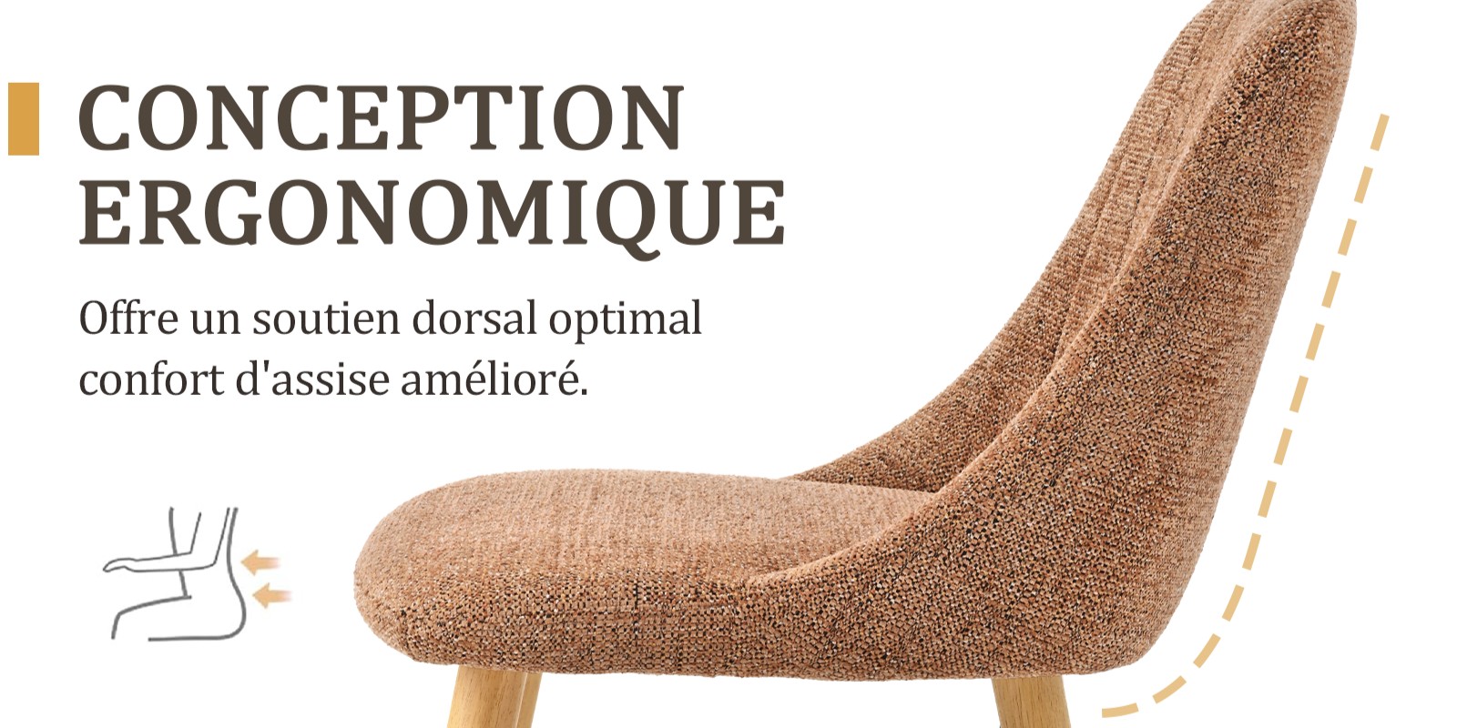 Ergonomie et confort de la chaise Goeurvant