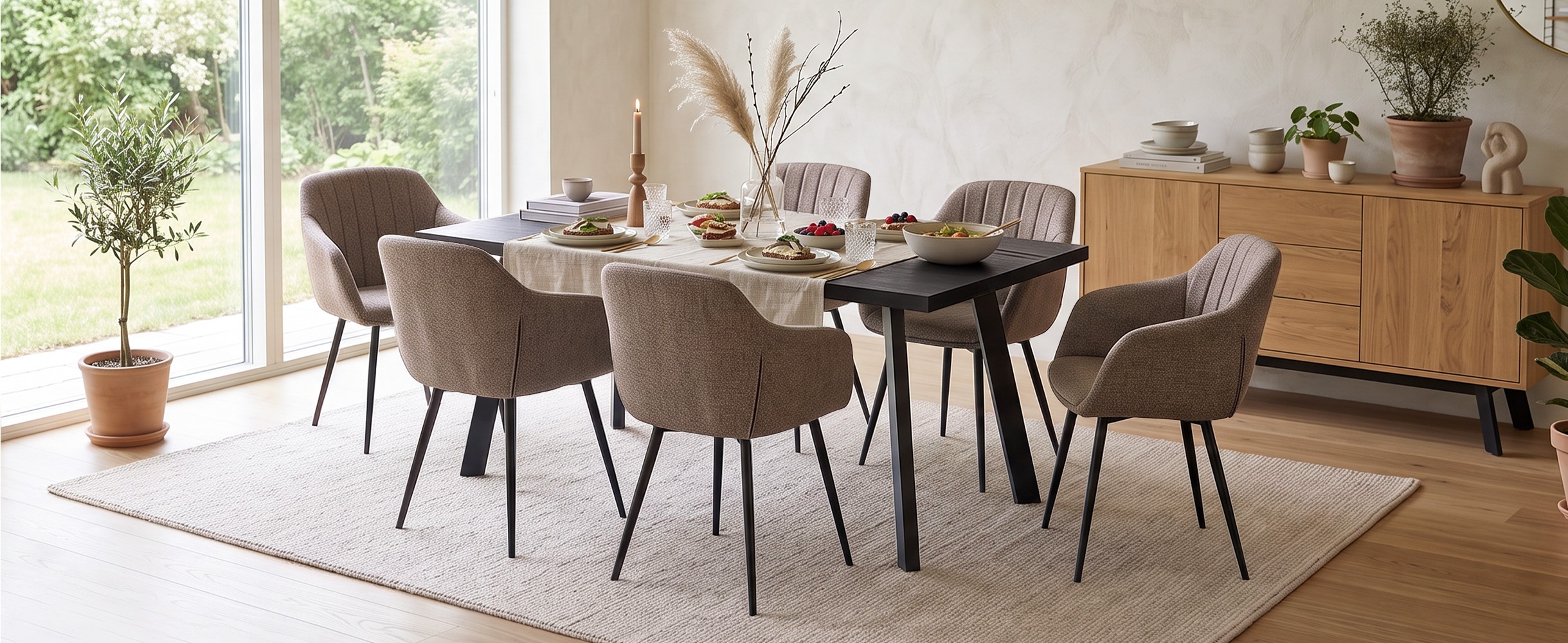 Conjunto de Comedor de 7 Piezas