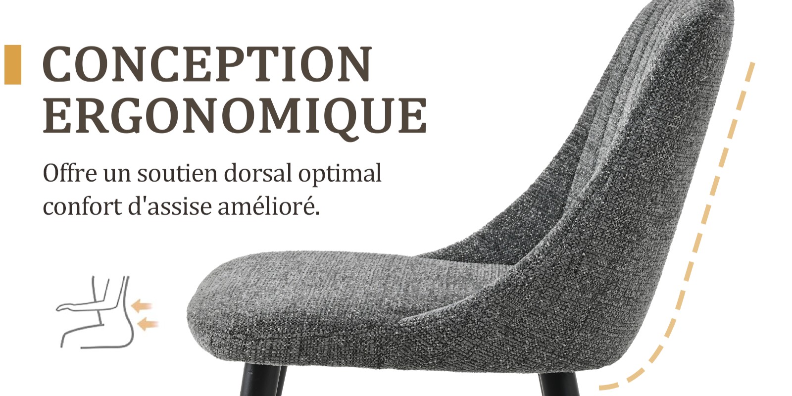 Ergonomie et confort de la chaise Goeurvant