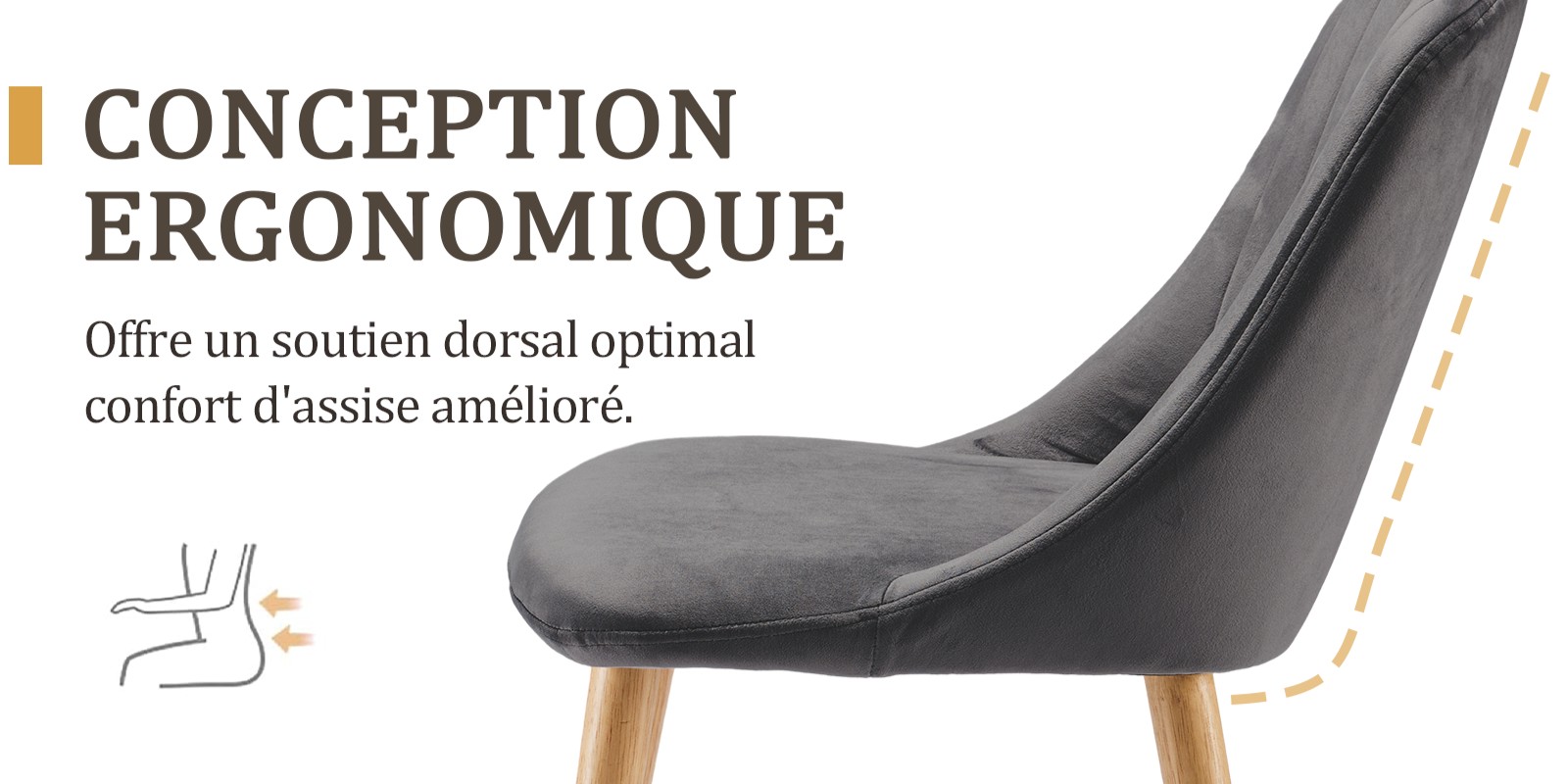 Ergonomie et confort de la chaise Goeurvant